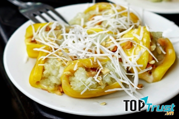 Những miếng xôi mít vàng ươm