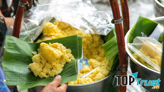 Xôi sầu riêng