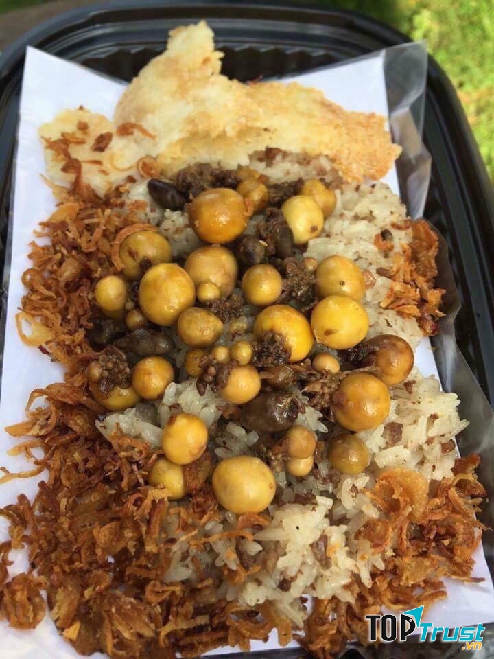 Xôi trứng non