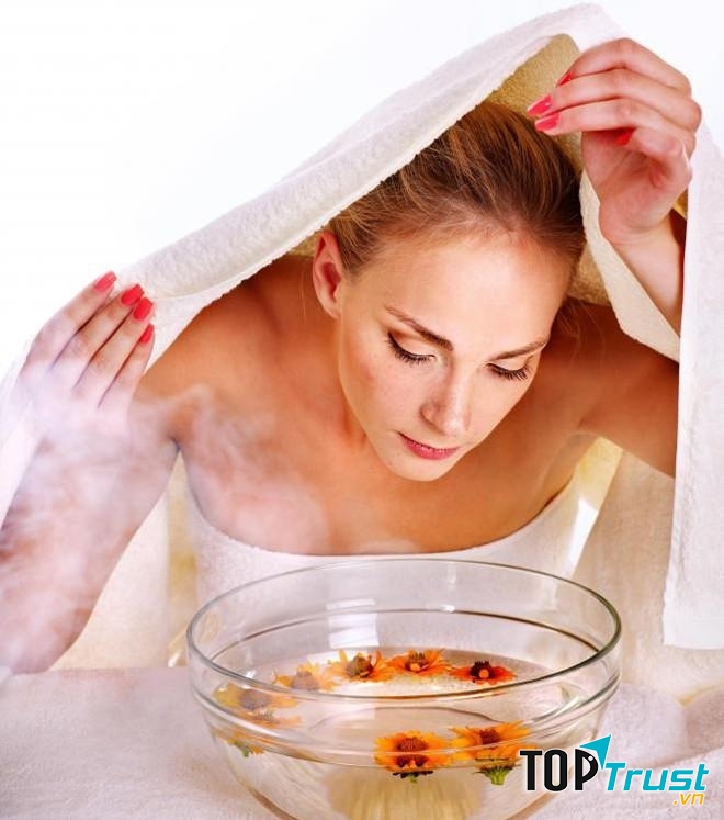 Xông hơi cho da 2 lần/1 tuần