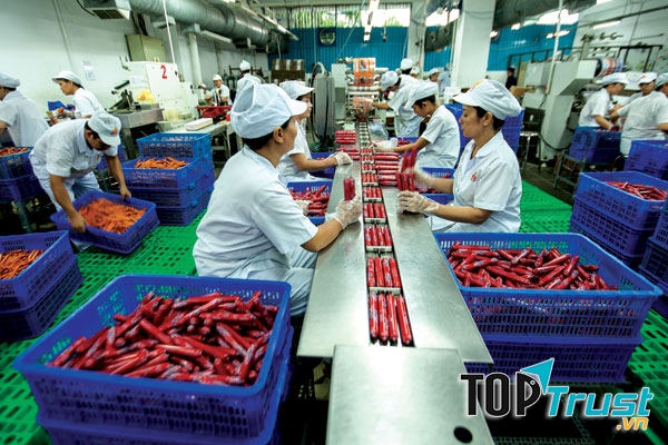 Nhà máy sản xuất xúc xích Vissan