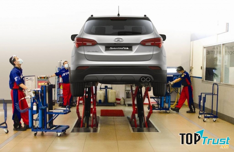 Xưởng dịch vụ Hyundai Giải Phóng