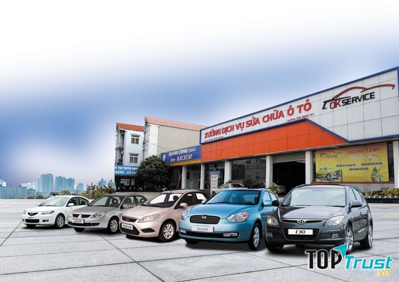 Xưởng dịch vụ sửa chữa ô tô OK Service