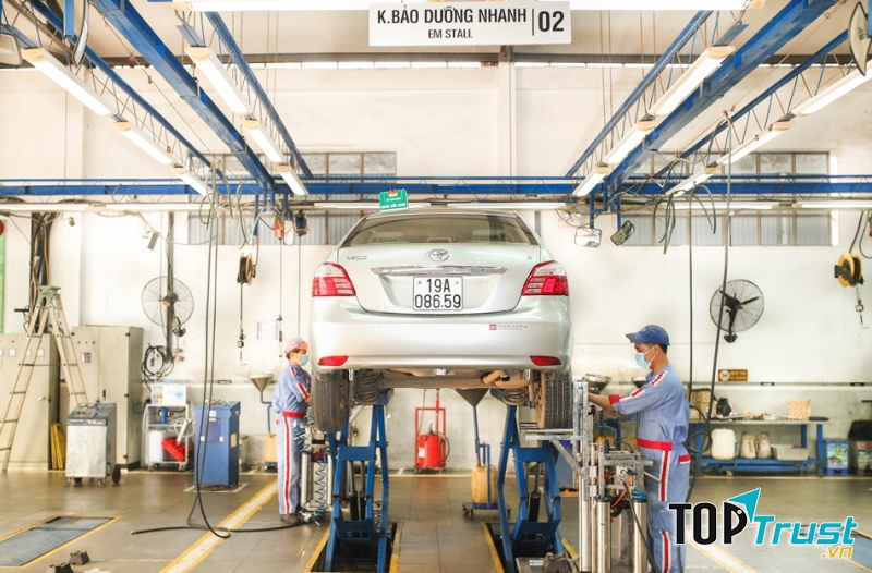 Xưởng dịch vụ Toyota Cầu Diễn