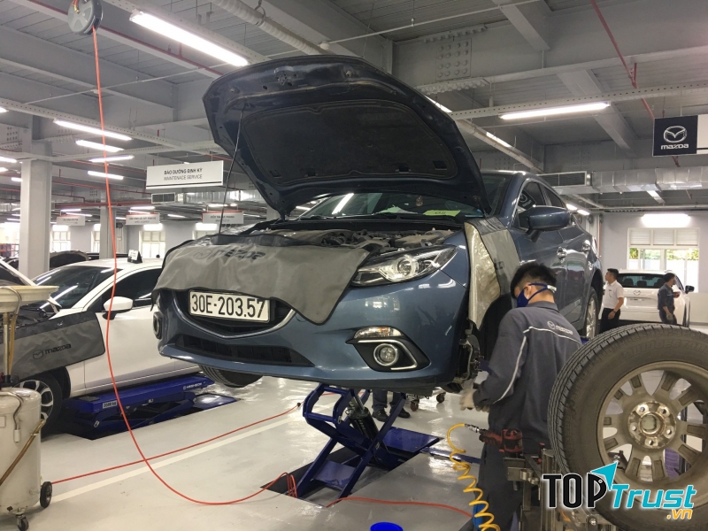 Xưởng Mazda Long Biên