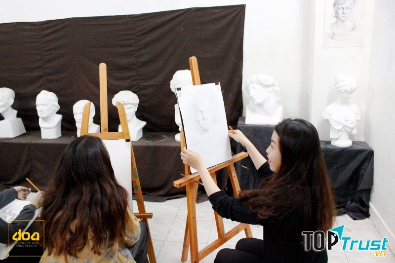 Xưởng vẻ DOA là nơi bạn có thể thỏa sức sáng tạo