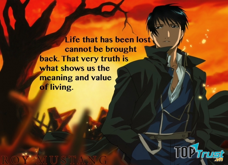 Life that has been lost cannot be brought back again.