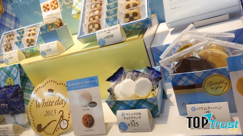 Chocolate cho ngày White day