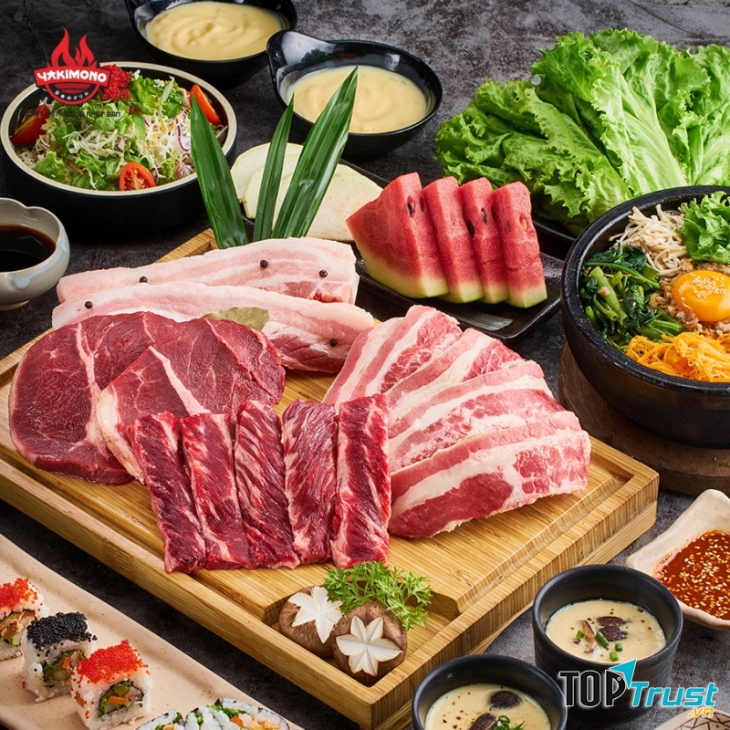 Đồ phục vụ tiêc nướng