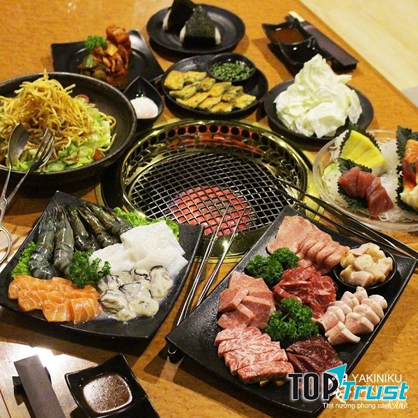 Đồ nướng ngon quyến rũ các thực khách