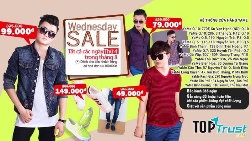 Cái tên Yame không quá xa lạ đối với các bạn trẻ khu vực TPHCM