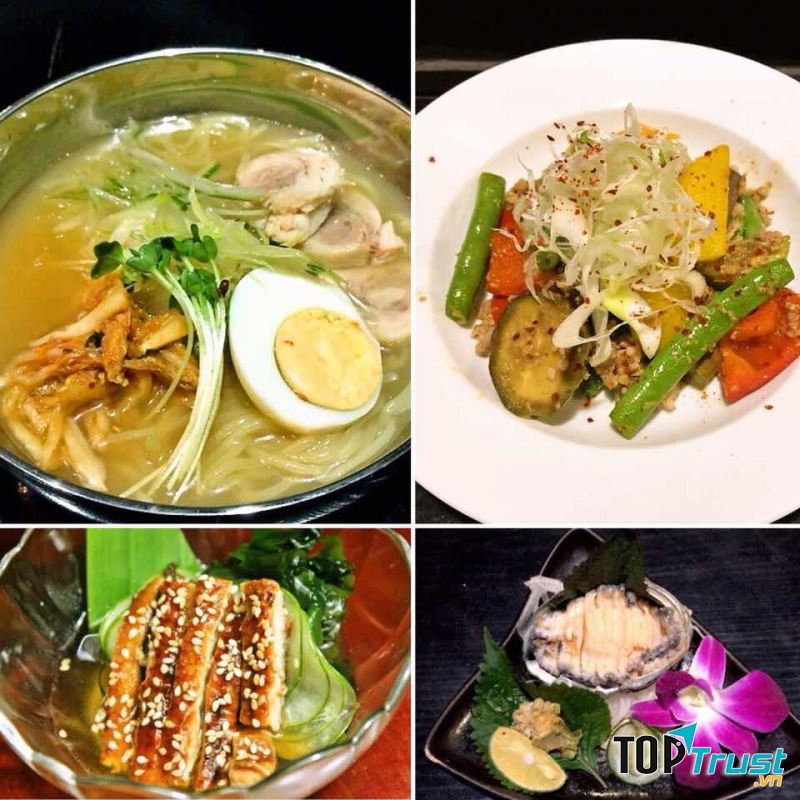 Menu các món ăn của Yancha