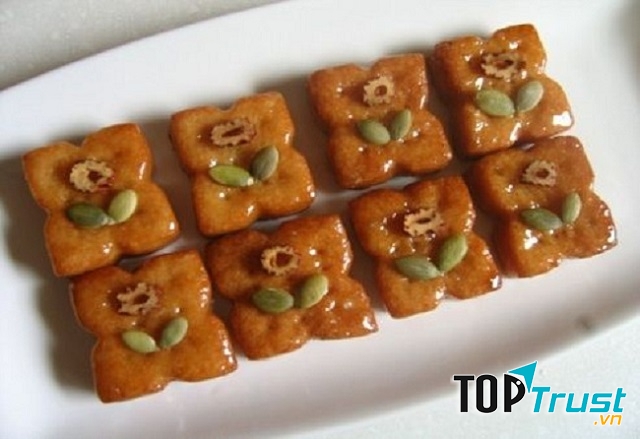 Bánh ngọt thơm đượm vị mật ong