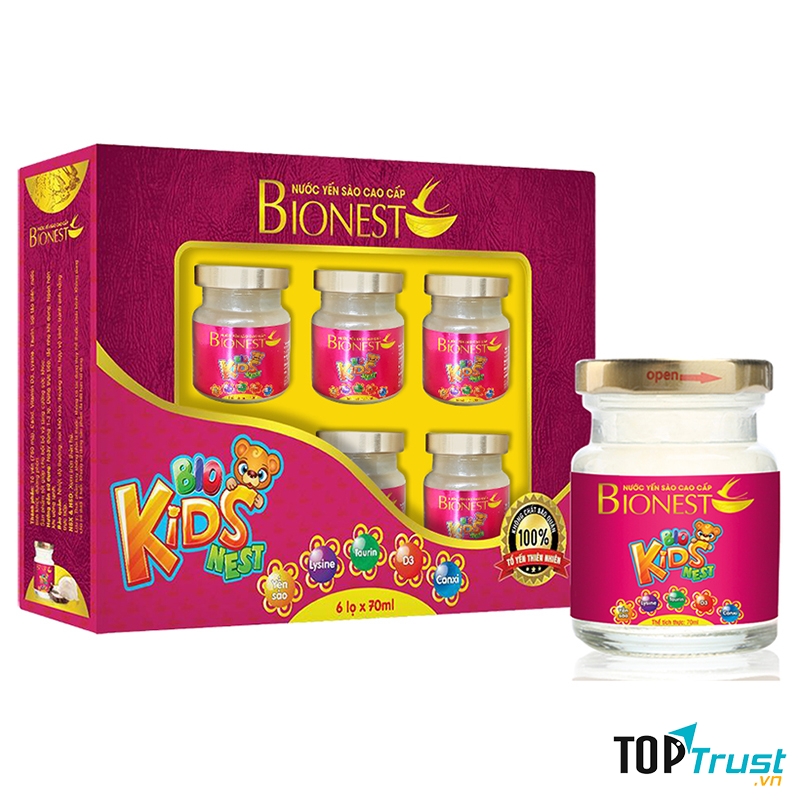 Nước Yến Sào cao cấp BioNest Kids