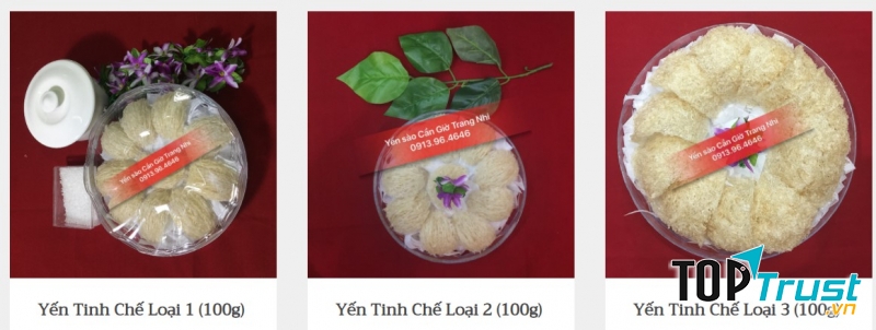 Yến sào Cần giờ Trang Nhi