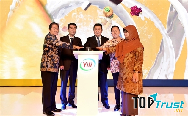 Sự kiện ra mắt thương hiệu sữa Yili