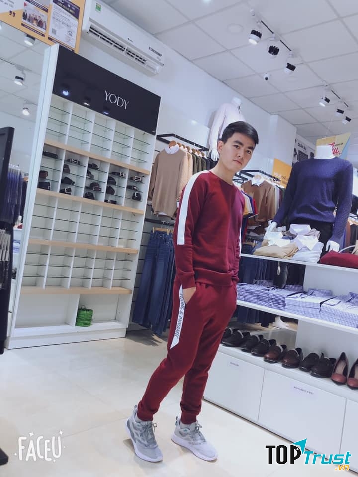 Bộ pull nam co giãn thu đông trẻ trung