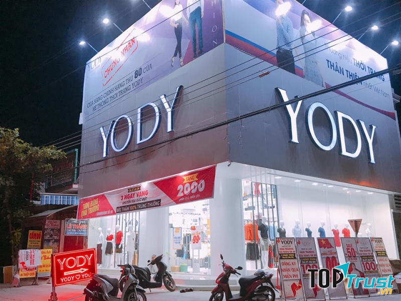 Yody Thanh Hoá có phong cách phục vụ chuyên nghiệp, thân thiện.