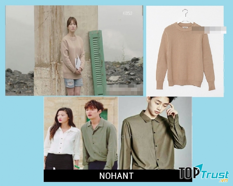 Song Hey Kyo và Lee Min Ho diện thiết kế của NOHANT trên phim