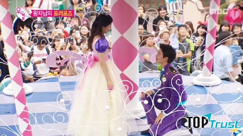 Đám cưới lãng mạn như phim của cả hai trong chương trình