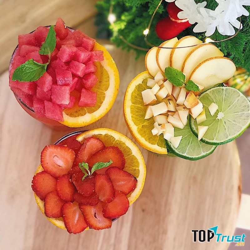 Đồ uống rất ngon luôn có vị thanh nhẹ, không bị ngọt gắt