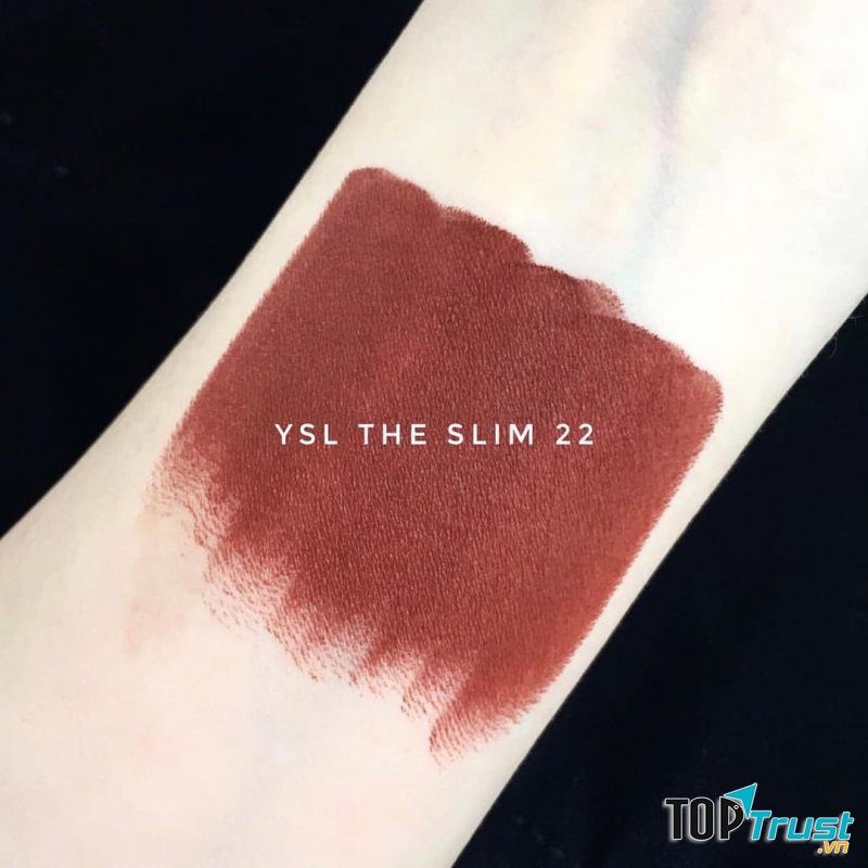 YSL Rouge Pur Couture The Slim Ironic Burgundy 22