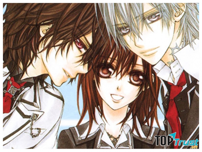 Từ trái qua phải: Kaname, Yuuki và Zero