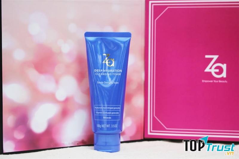 Za Deep Hydration Cleansing Foam bán rất chạy, phù hợp với nhiều loại da, ở Việt Nam, loại sữa rửa mặt này có cơ hội phục vụ rất nhiều chị em phái đẹp.