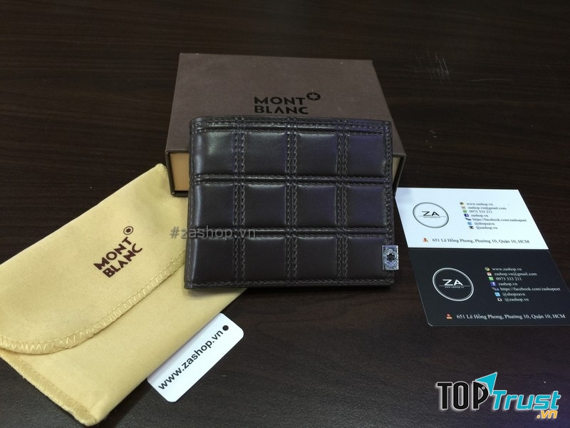 Mẫu ví da nam hiệu Mont Blanc