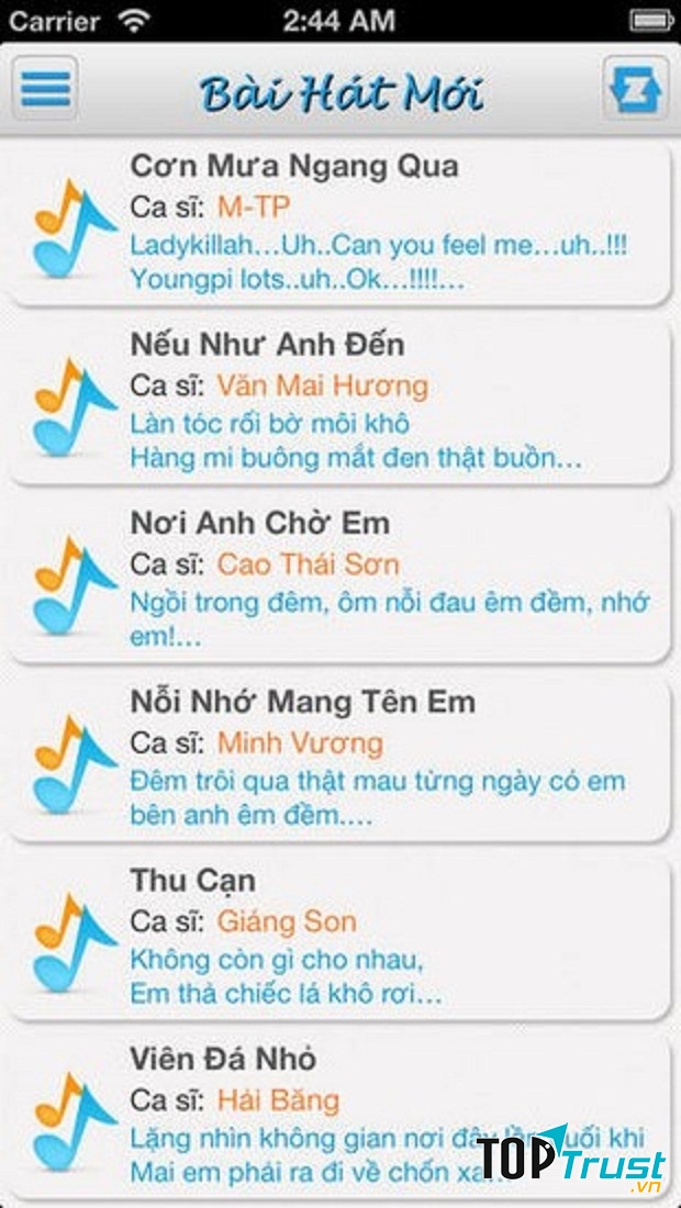 Ứng dụng zKaraoke