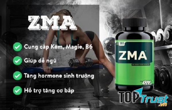ZMA cũng là một loại thực phẩm chức năng tốt cho người tập thể hình