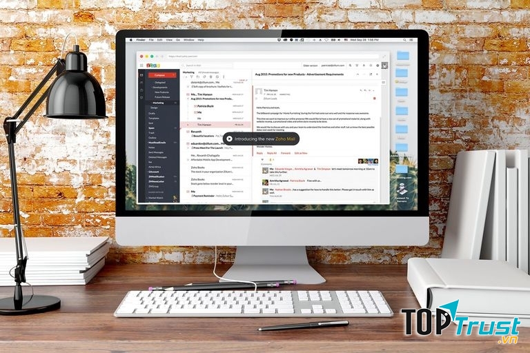 Zoho Mail thực sự hữu ích cho những người dùng chuyên nghiệp