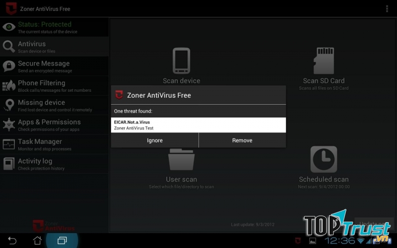 Zoner AntiVirus Free