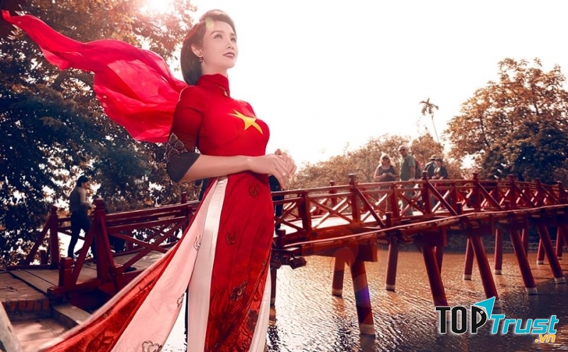 Ảnh viện áo dài, áo cưới lâu năm, chất lượng tại Hà Nội