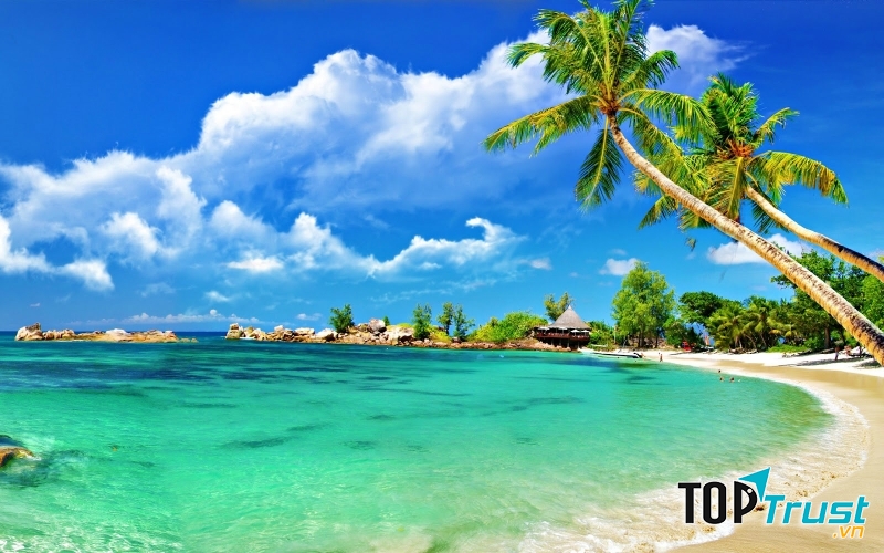 Bãi biển nổi tiếng ở miền Tây Nam Bộ