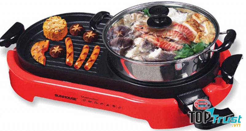Bếp lẩu nướng hai trong một chất lượng và tiện dụng nhất hiện nay