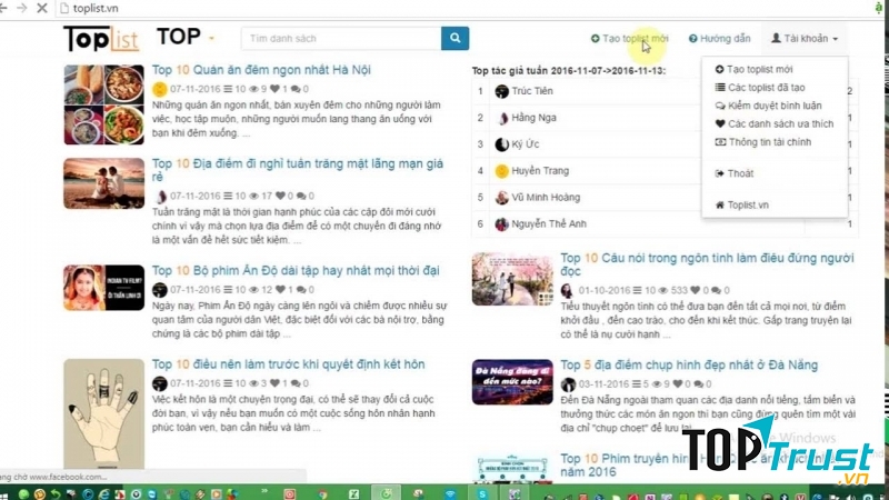 Bí quyết giúp bài viết trên TopTrust.vn.VN đạt ngàn view