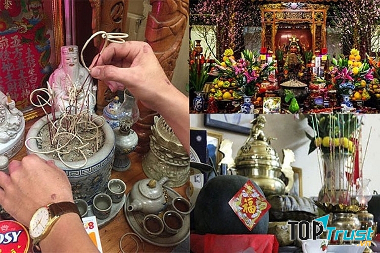 Bước khi lau dọn bàn thờ ngày Tết chuẩn để thu hút tài lộc vào nhà