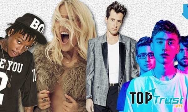 Ca khúc Âu Mỹ hay nhất năm 2015