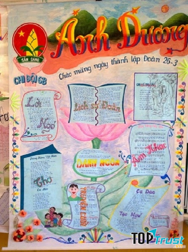 Cách làm báo tường đẹp và trang trí phù hợp nhất