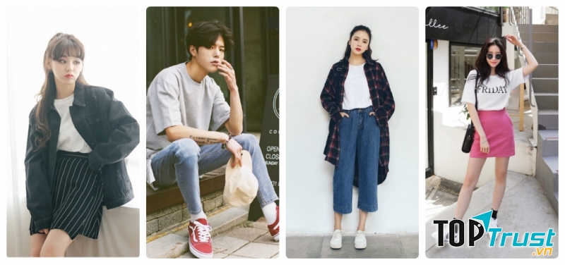 Cách mix đồ với áo phông đẹp nhất có thể bạn chưa biết