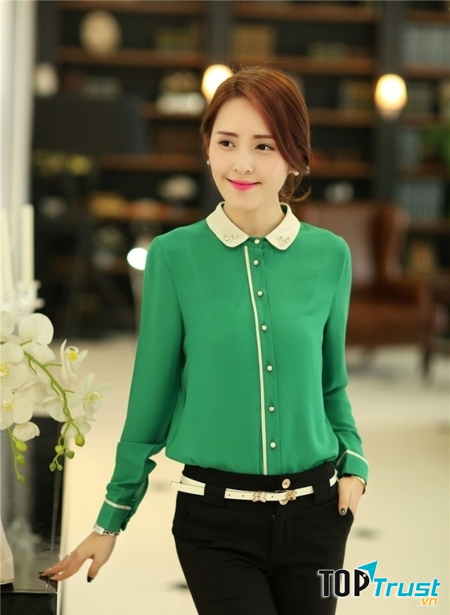 Cách phối đồ với áo sơ mi nữ đơn giản nhất