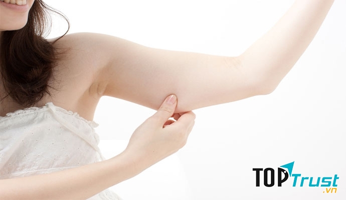 Cách thu gọn vùng mỡ dưới cánh tay