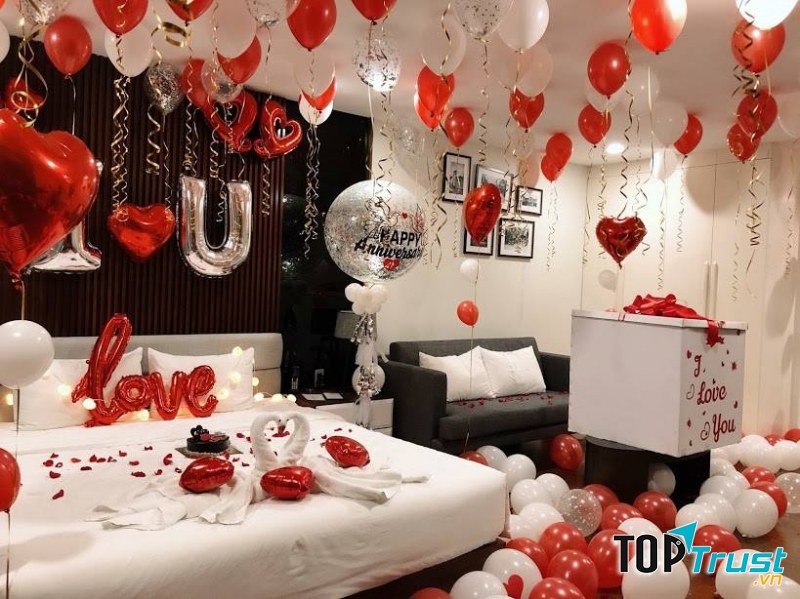 Cách trang trí phòng tân hôn lãng mạn, ấm áp nhưng cực kỳ đơn giản