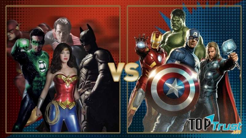 Cặp nhân vật giống nhau đến kỳ lạ trong truyện tranh của Marvel và DC
