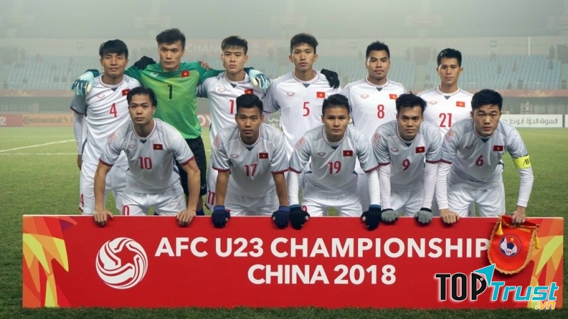 Cầu thủ Việt Nam tham dự VCK U23 châu Á 2018