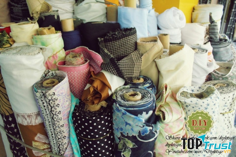 Chợ phụ liệu lớn nhất ở Sài Gòn