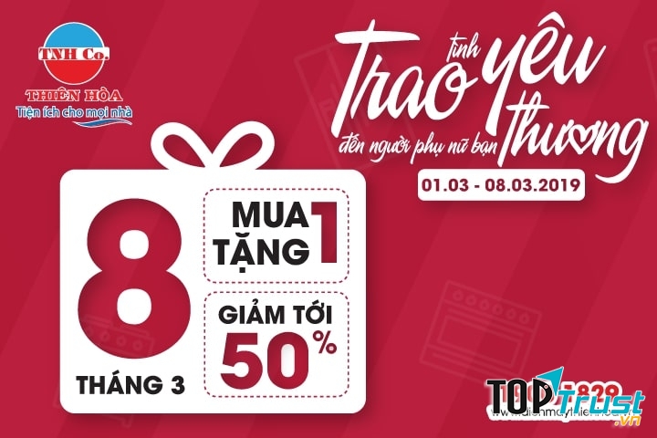 Chương trình khuyến mãi, giảm giá, sale về Quốc tế phụ nữ 8/3/2019