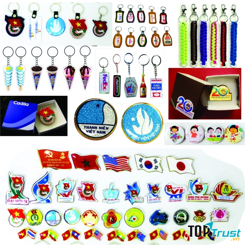 Cơ sở sản xuất móc khóa uy tín nhất ở Cần Thơ