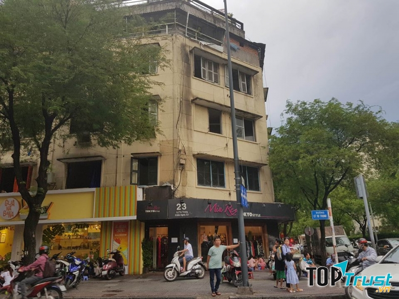 Con đường mua sắm tại trung tâm quận 1, TP.HCM